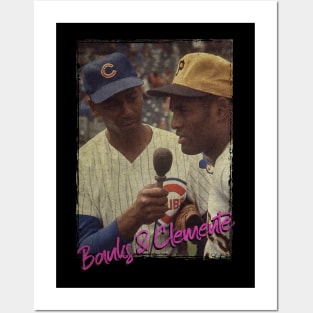 Ernie Banks and Roberto Clemente Posters and Art